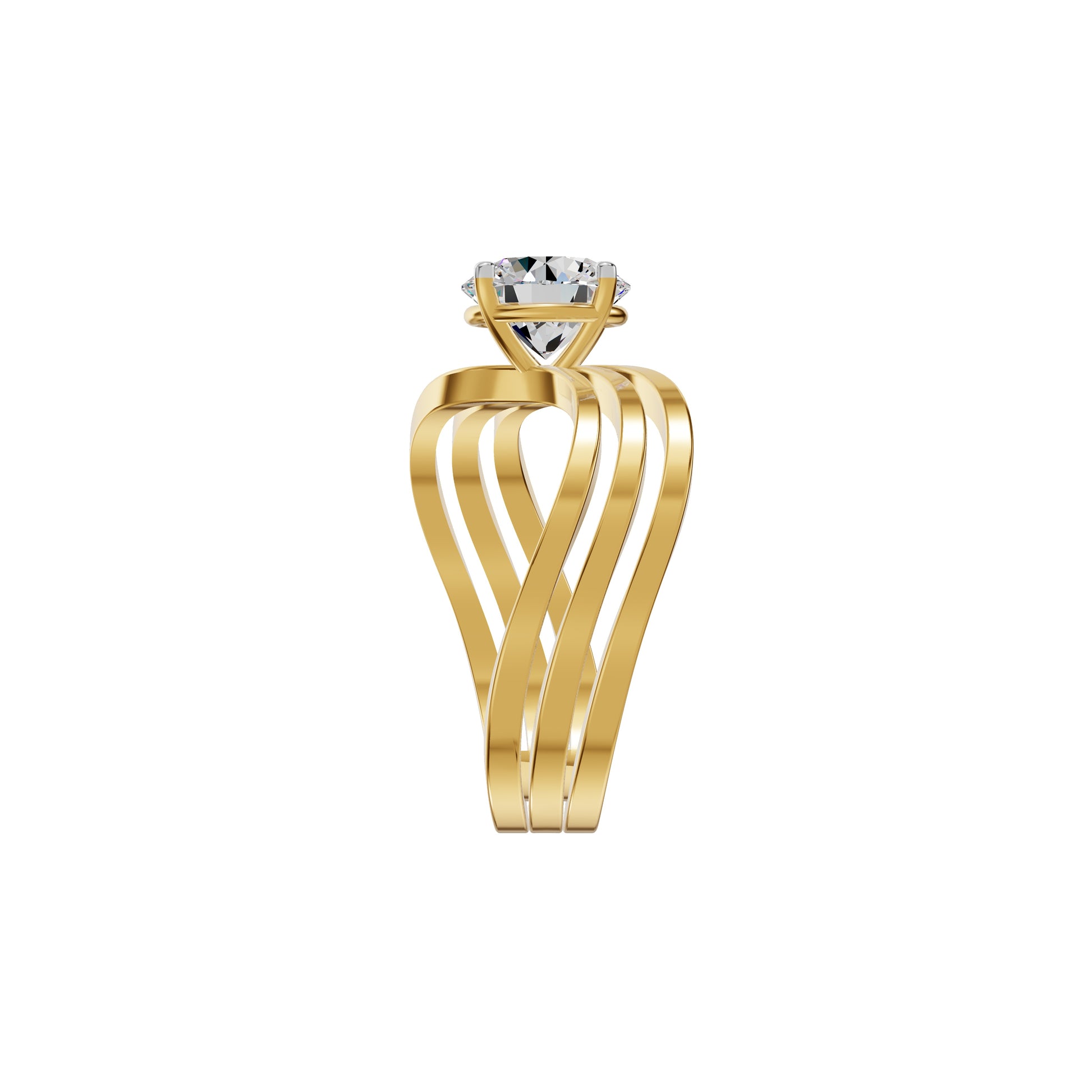 DLR002135 18 KT / Yellow Gold / 18
