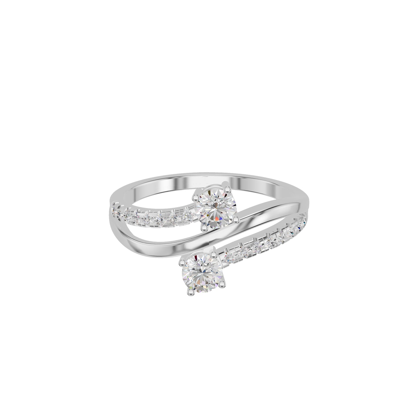 DLR002137 18 KT / White Gold / 18