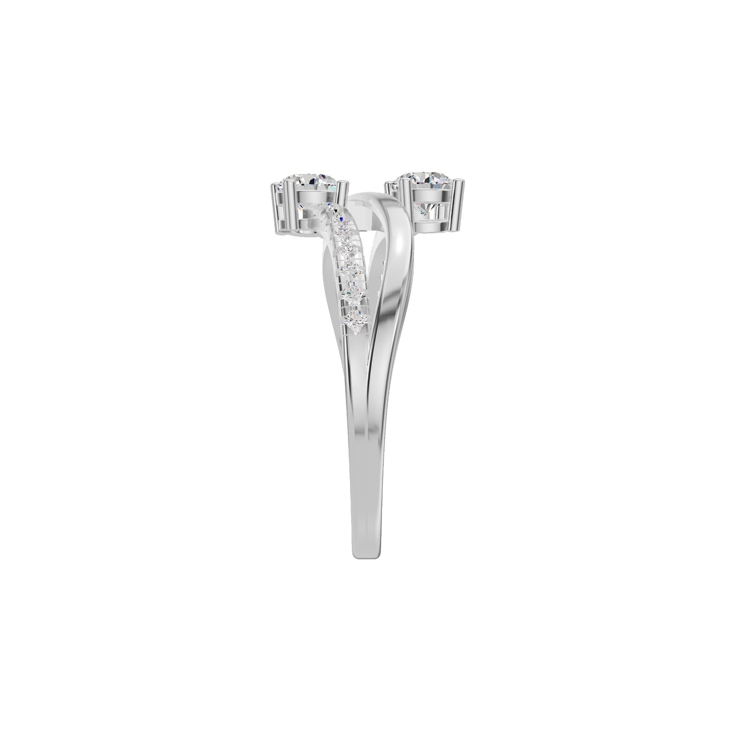 DLR002137 18 KT / White Gold / 18