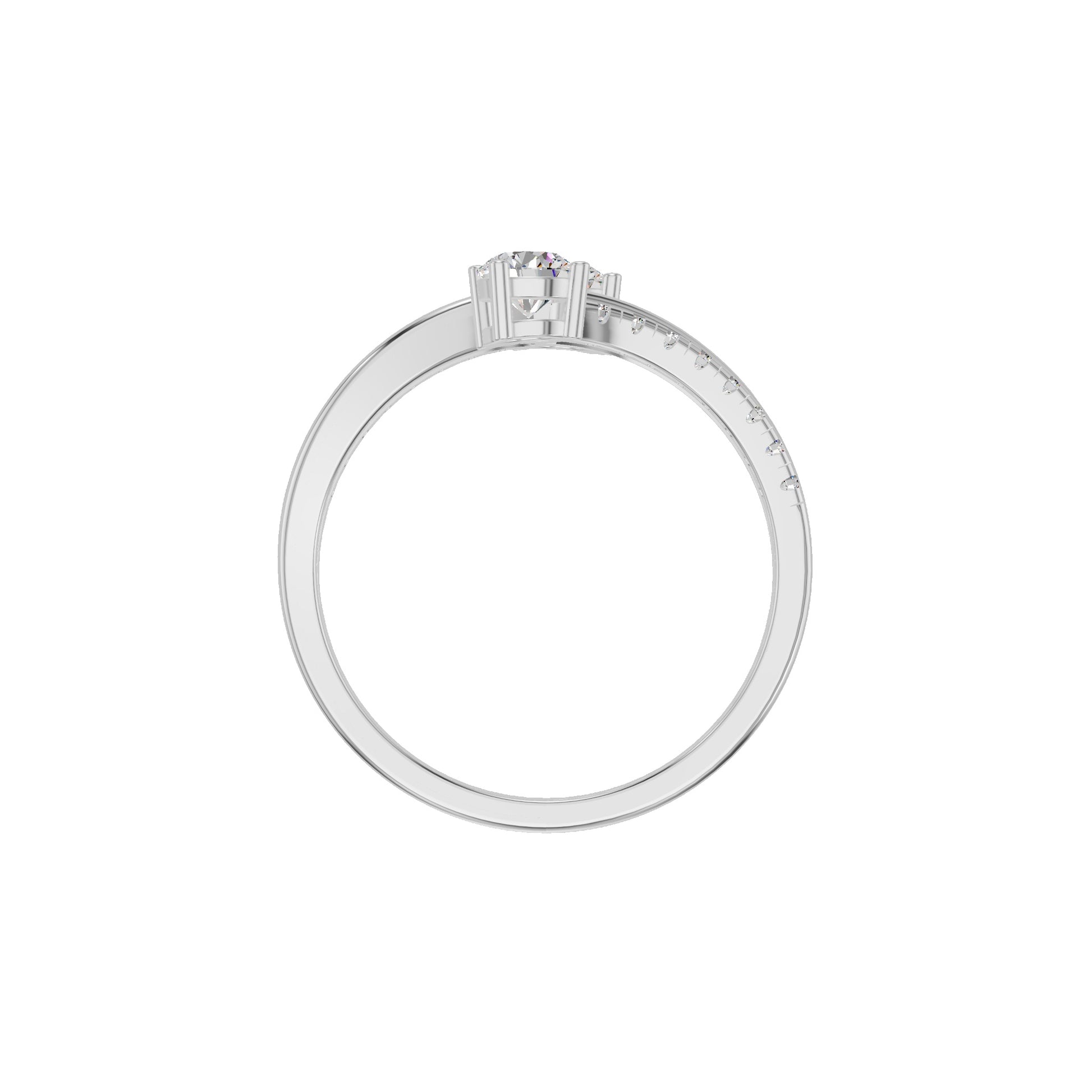 DLR002137 18 KT / White Gold / 18