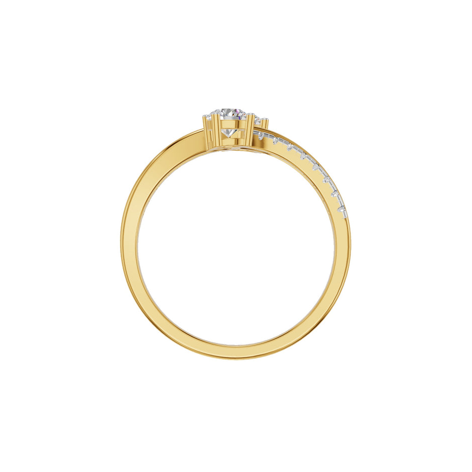 DLR002137 18 KT / Yellow Gold / 18
