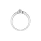 DLR002138 18 KT / White Gold / 18