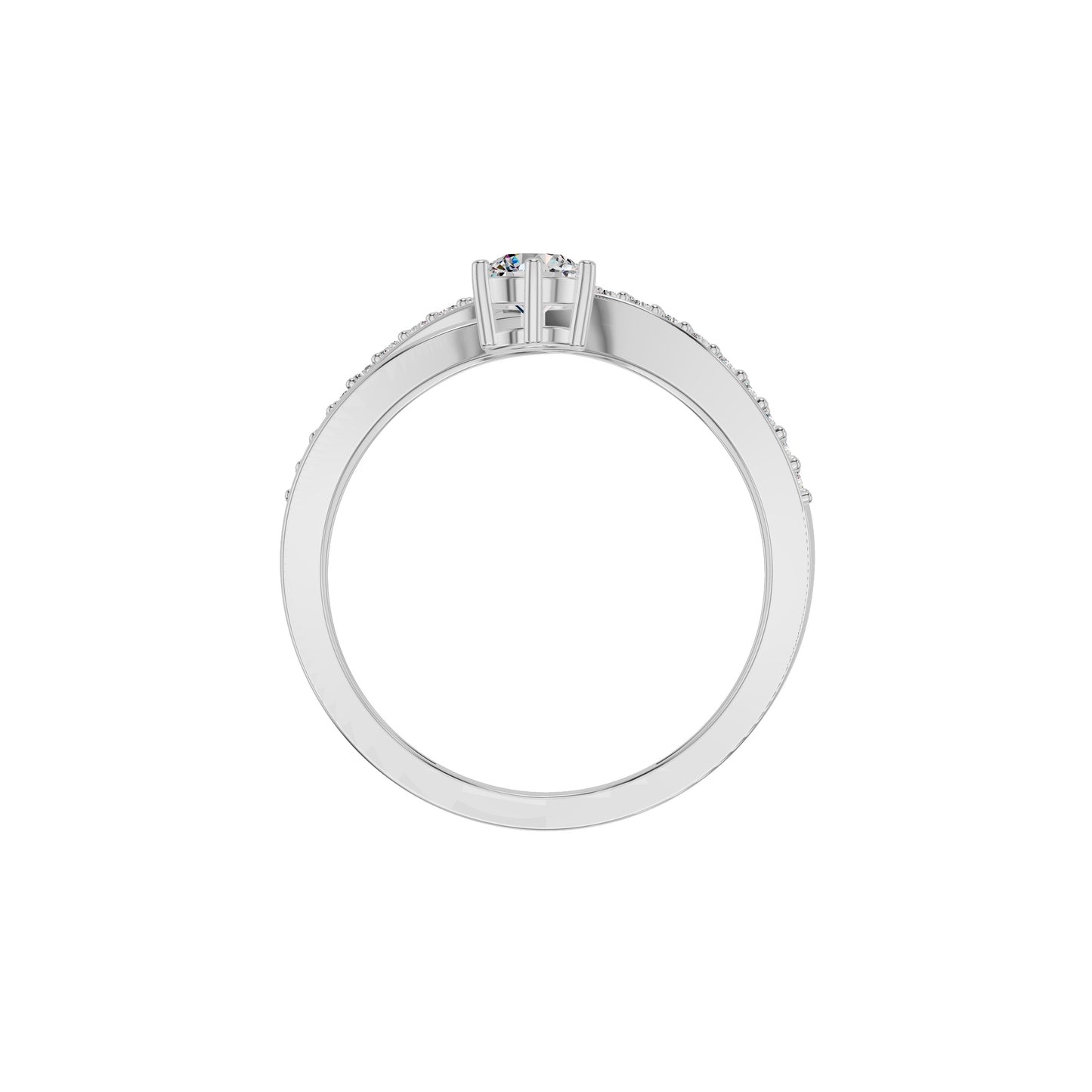 DLR002138 18 KT / White Gold / 18
