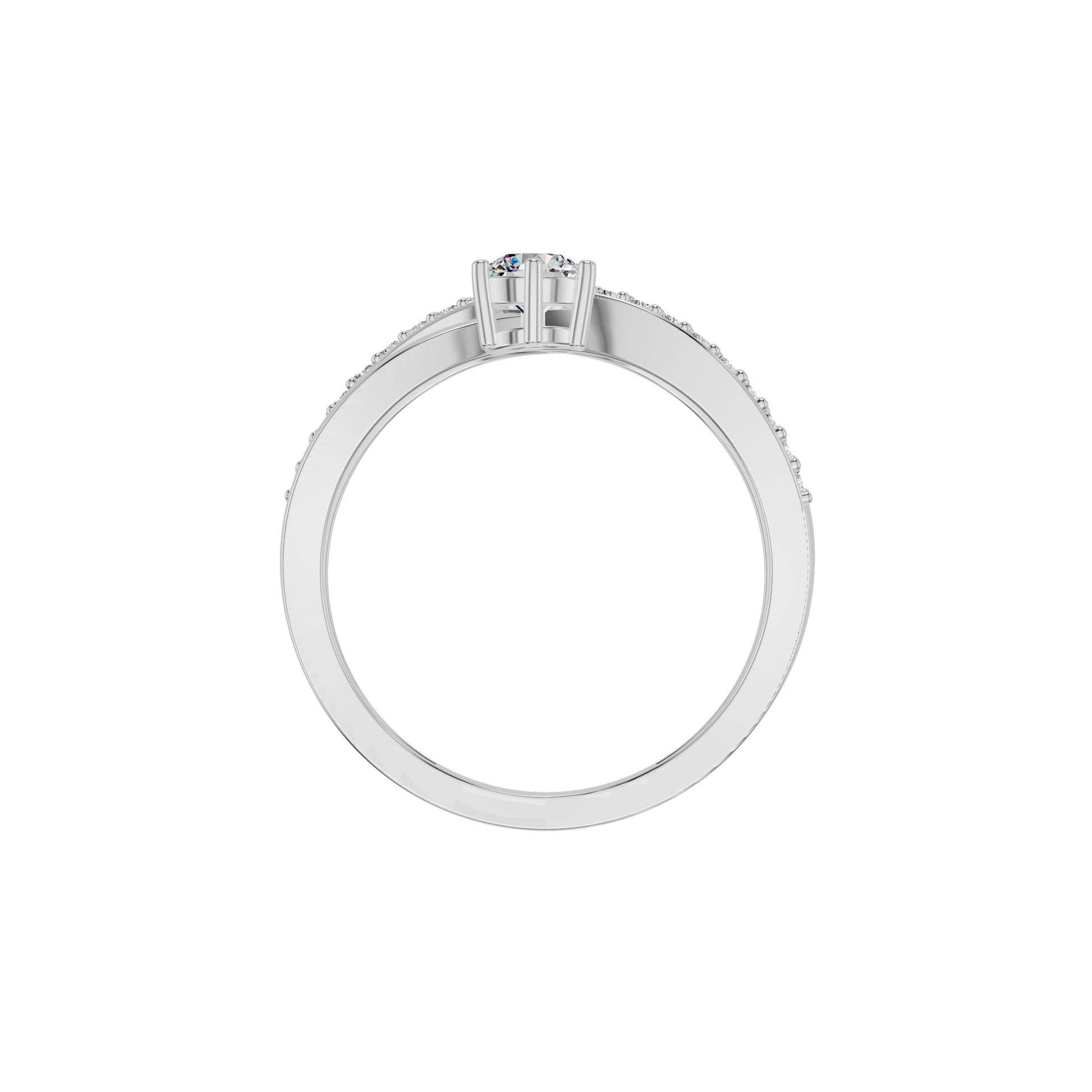 DLR002138 18 KT / White Gold / 18