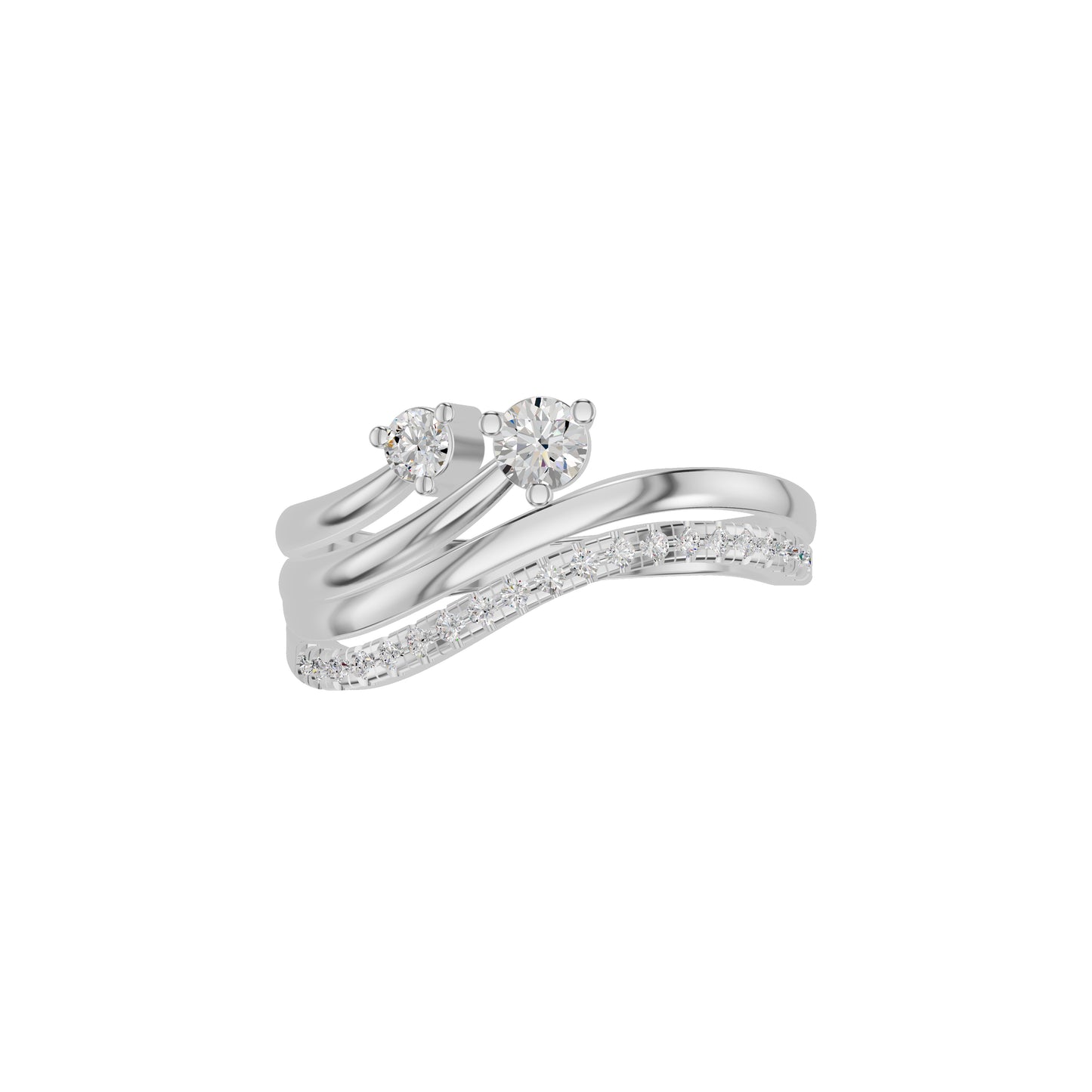 DLR002140 18 KT / White Gold / 18