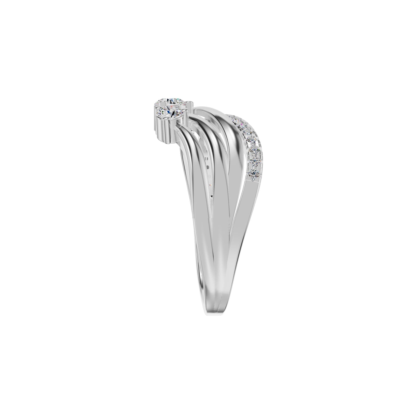 DLR002140 18 KT / White Gold / 18
