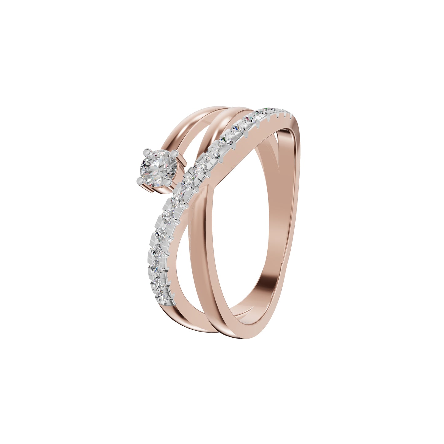 DLR002141 18 KT / Rose Gold / 18