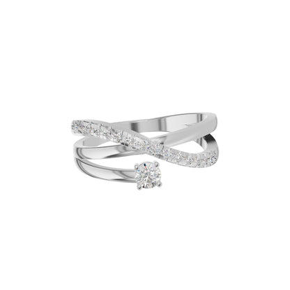 DLR002141 18 KT / White Gold / 18