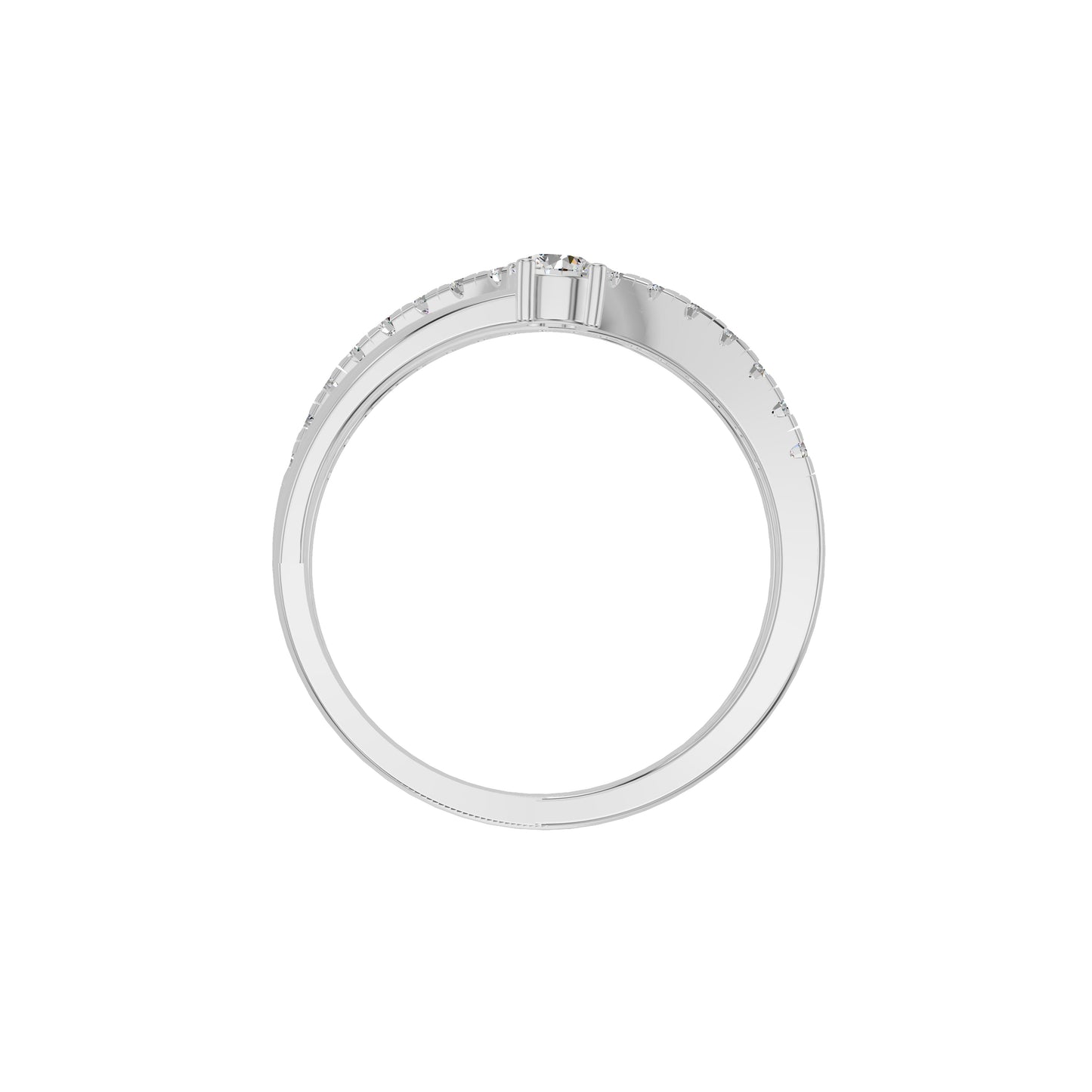 DLR002141 18 KT / White Gold / 18
