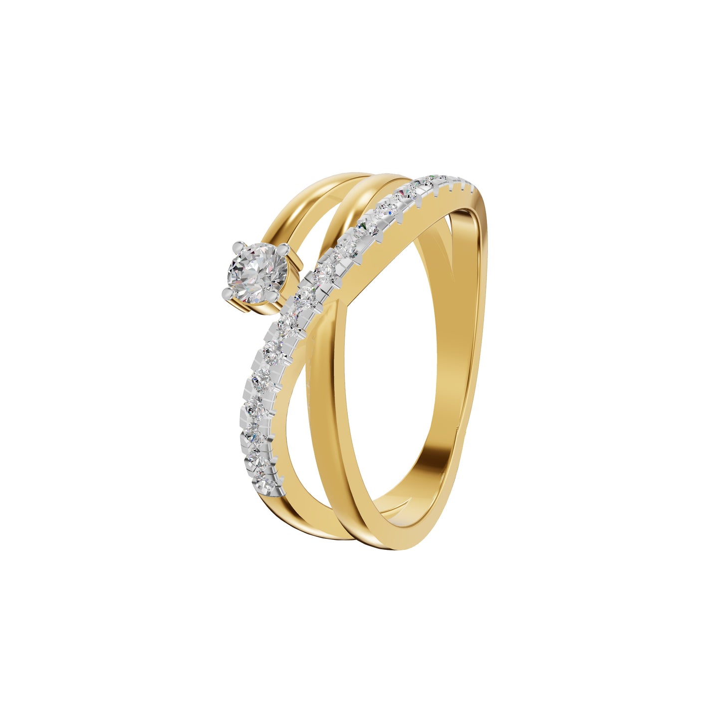 DLR002141 18 KT / Yellow Gold / 18