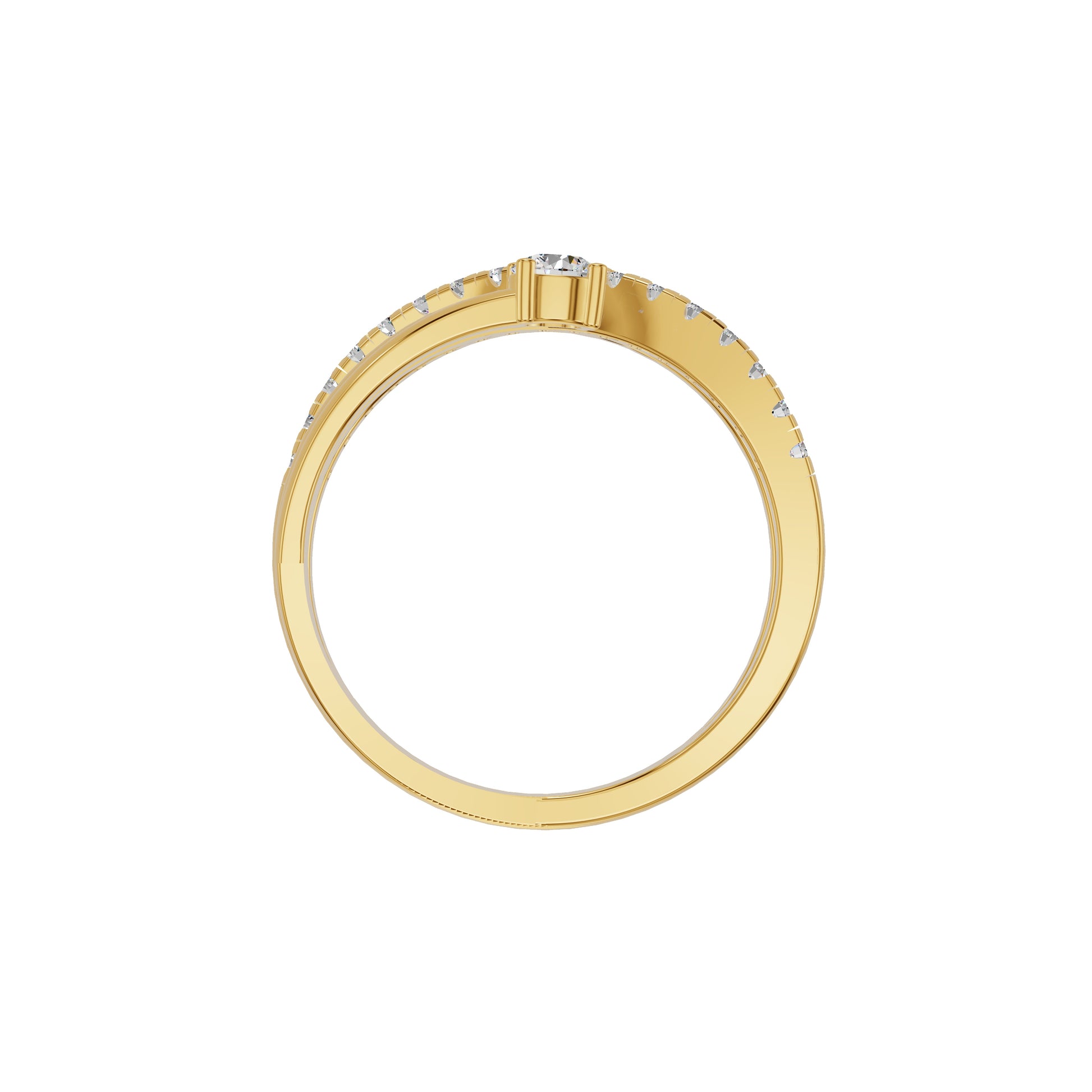 DLR002141 18 KT / Yellow Gold / 18