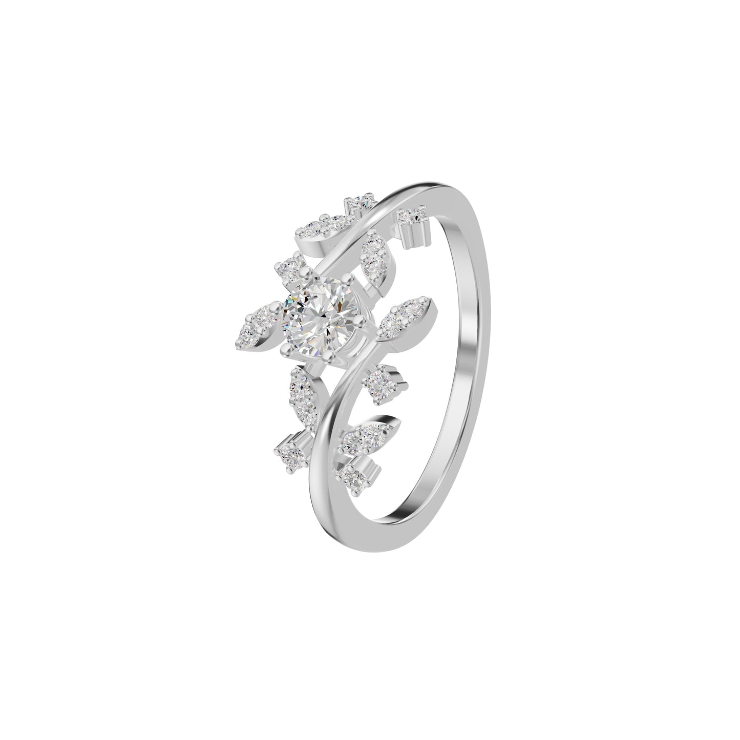 DLR002143 18 KT / White Gold / 18
