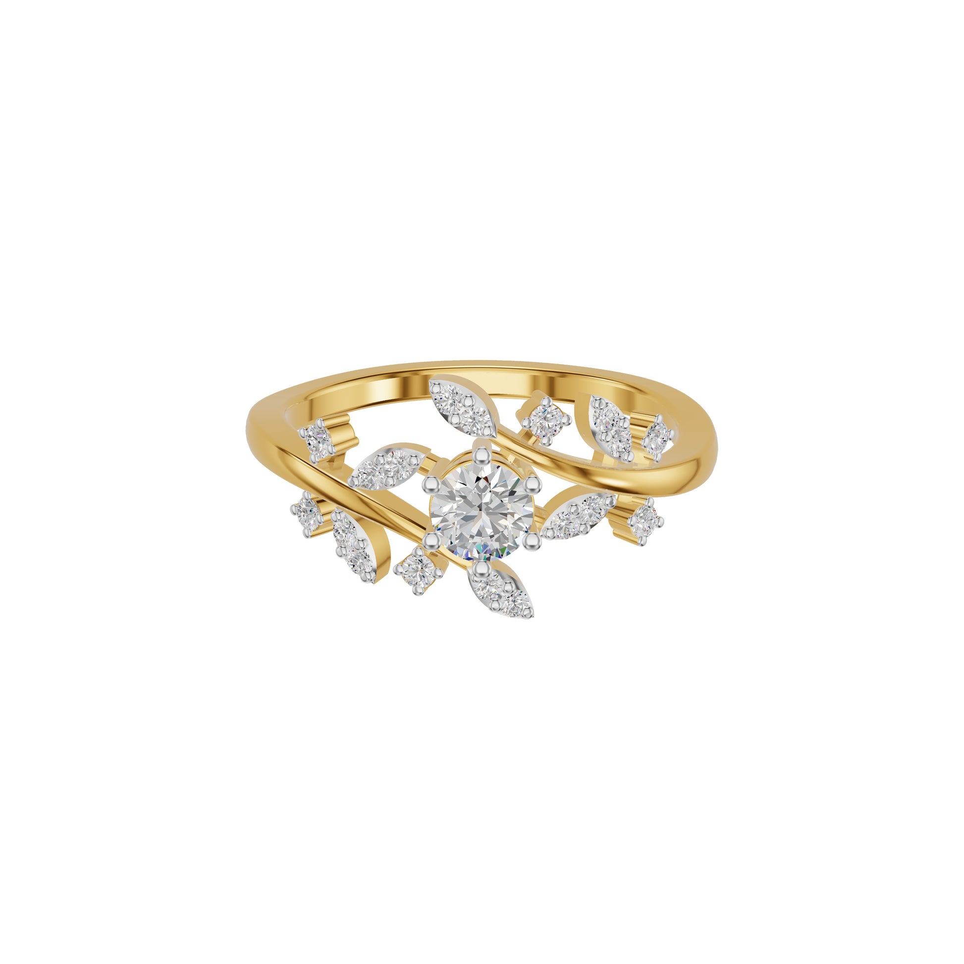 DLR002143 18 KT / Yellow Gold / 18