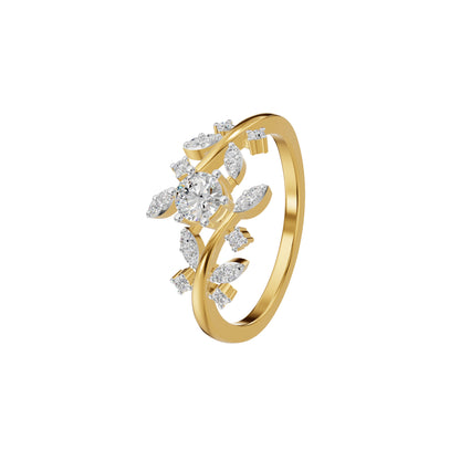 DLR002143 18 KT / Yellow Gold / 18