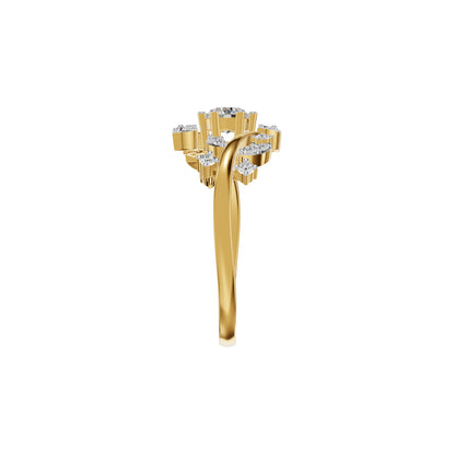 DLR002143 18 KT / Yellow Gold / 18