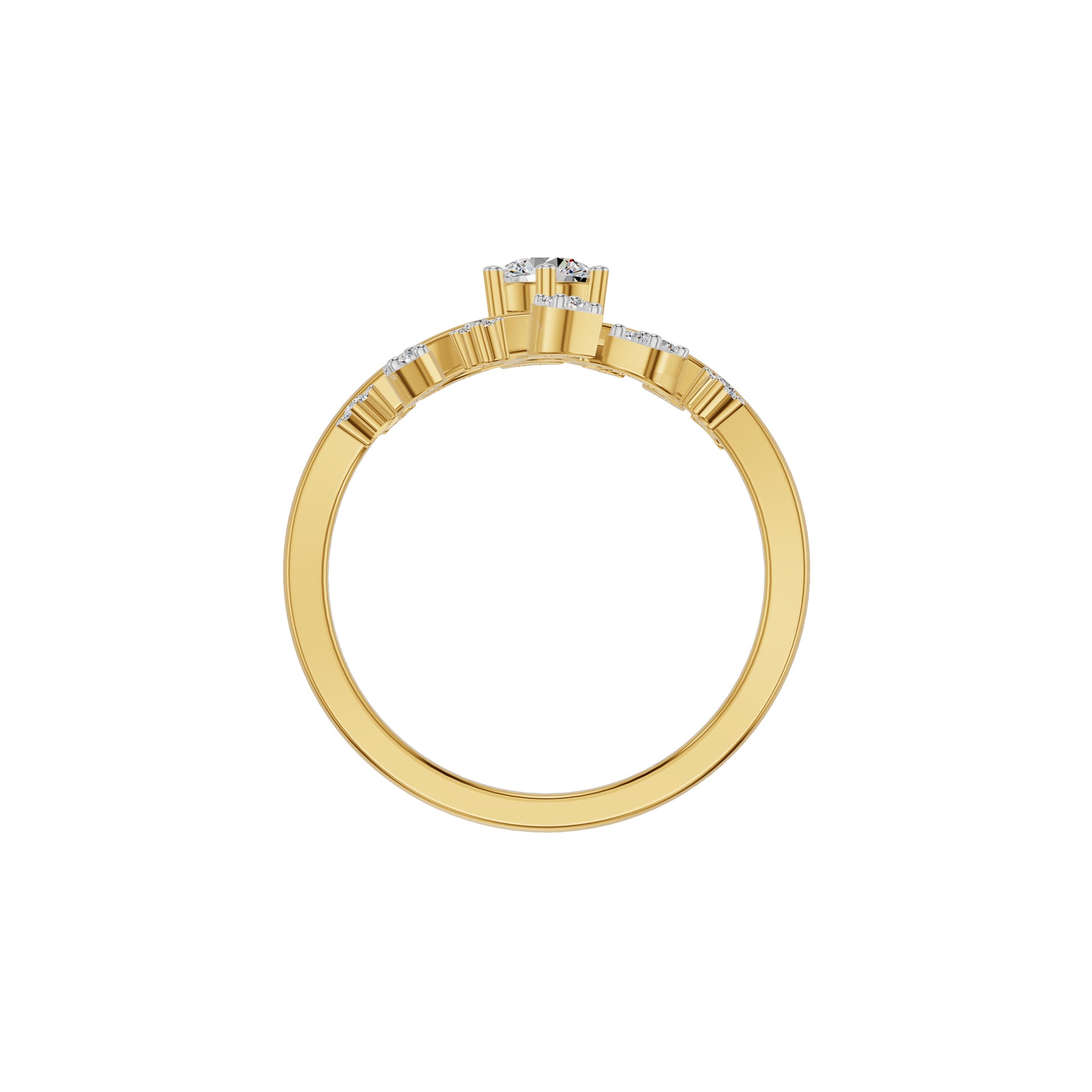 DLR002143 18 KT / Yellow Gold / 18
