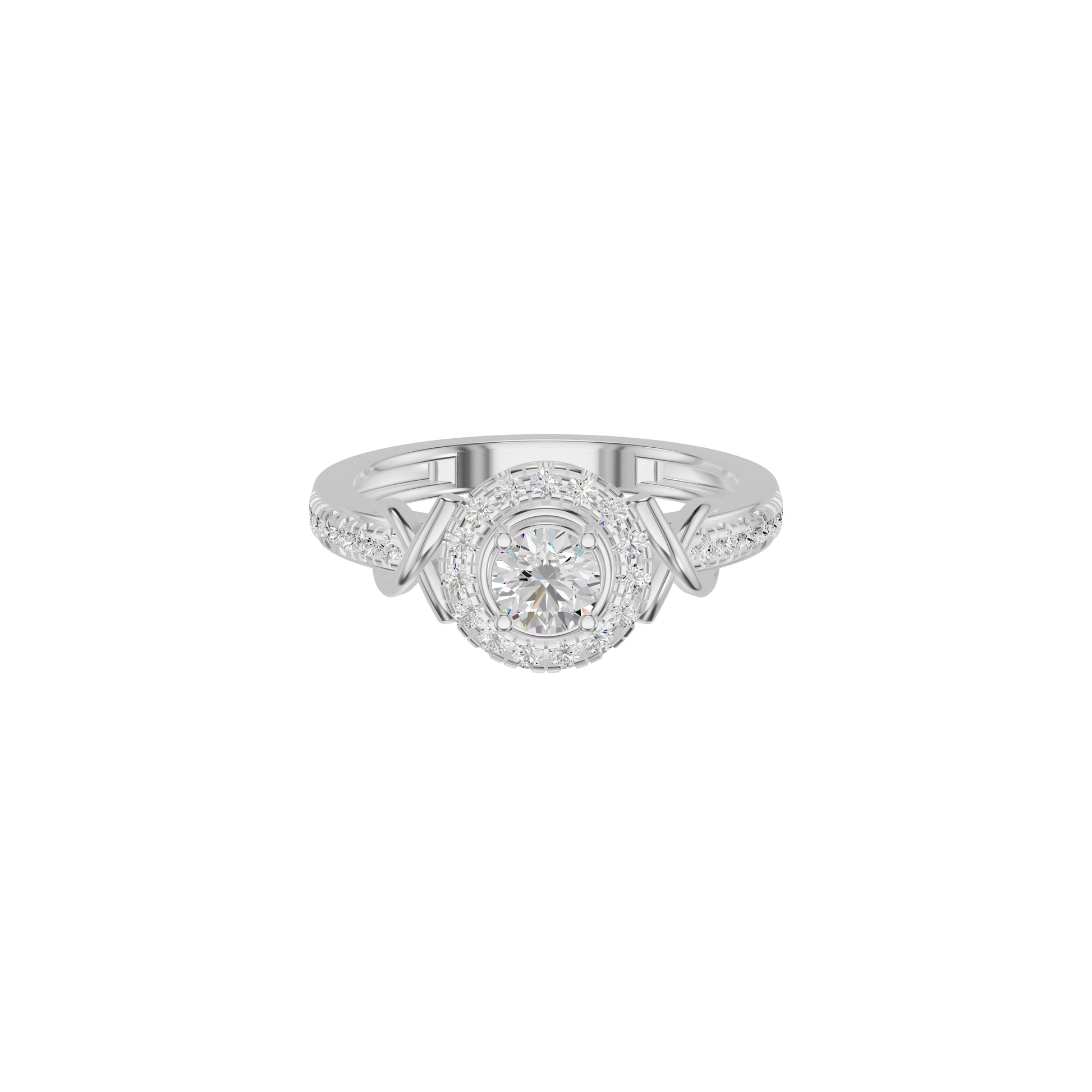 DLR002144 18 KT / White Gold / 18