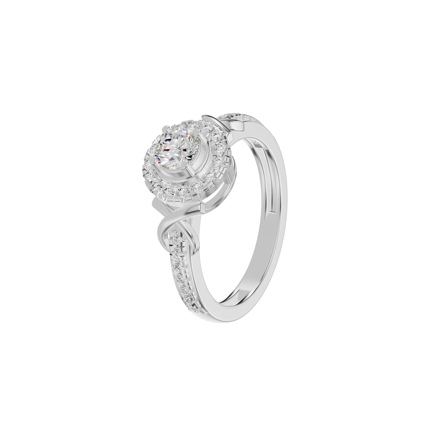 DLR002144 18 KT / White Gold / 18