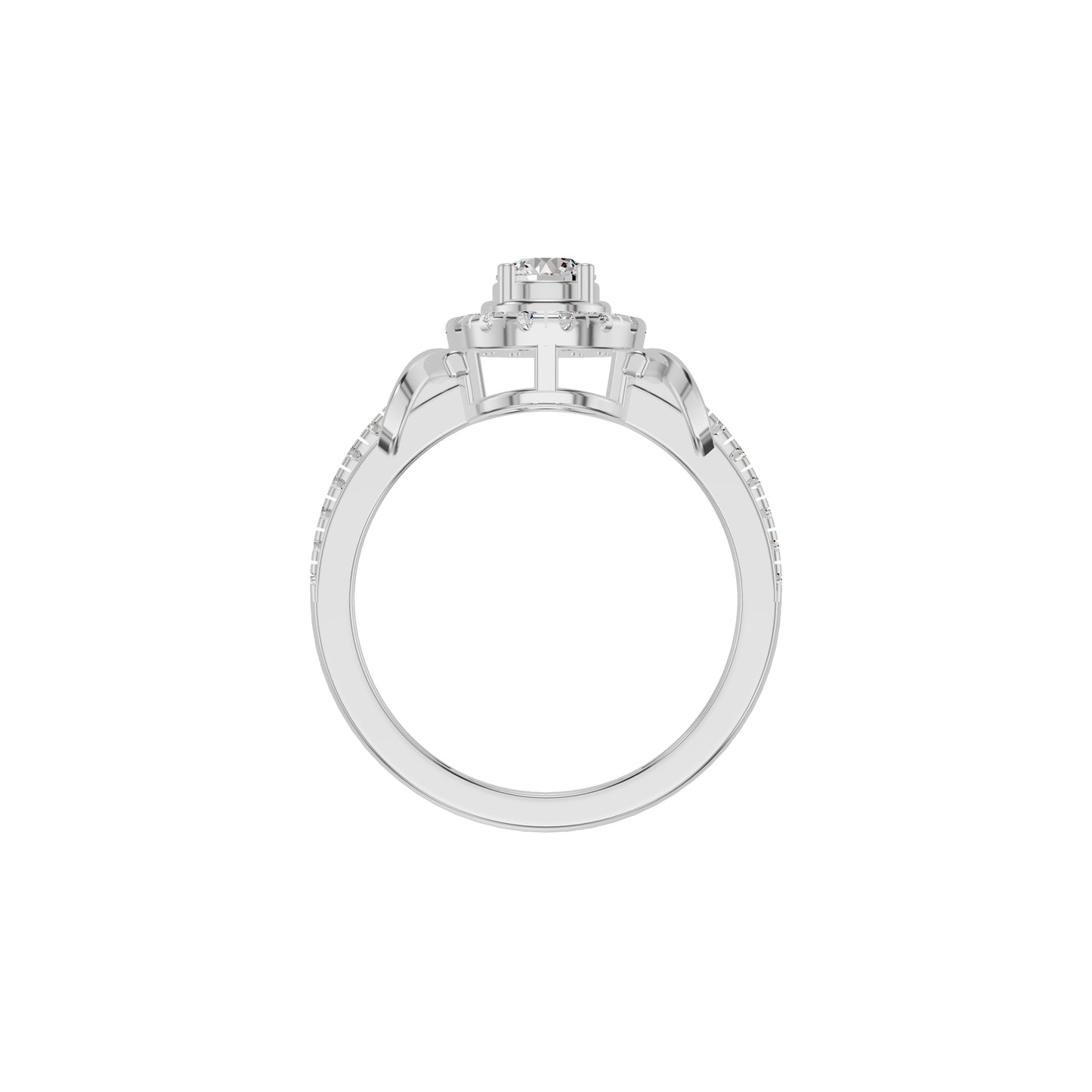 DLR002144 18 KT / White Gold / 18