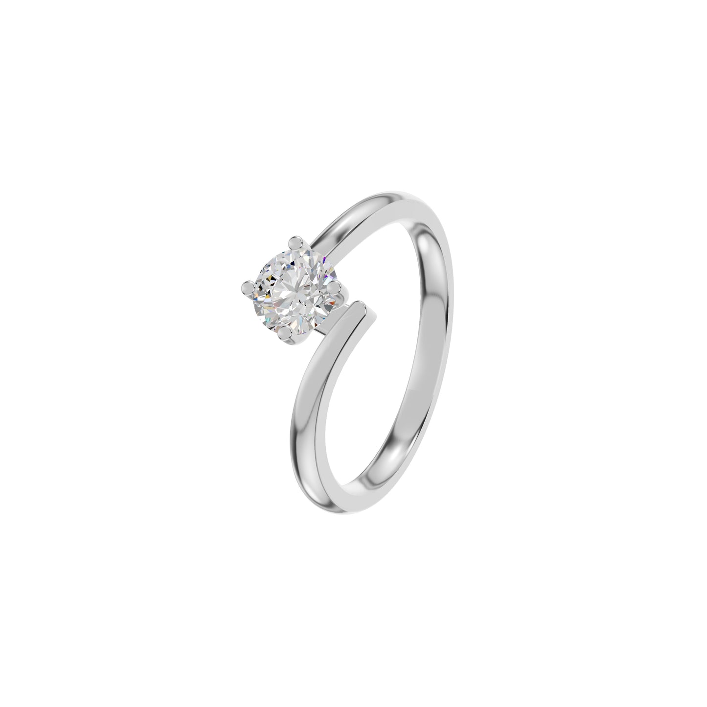 DLR002145 18 KT / White Gold / 18