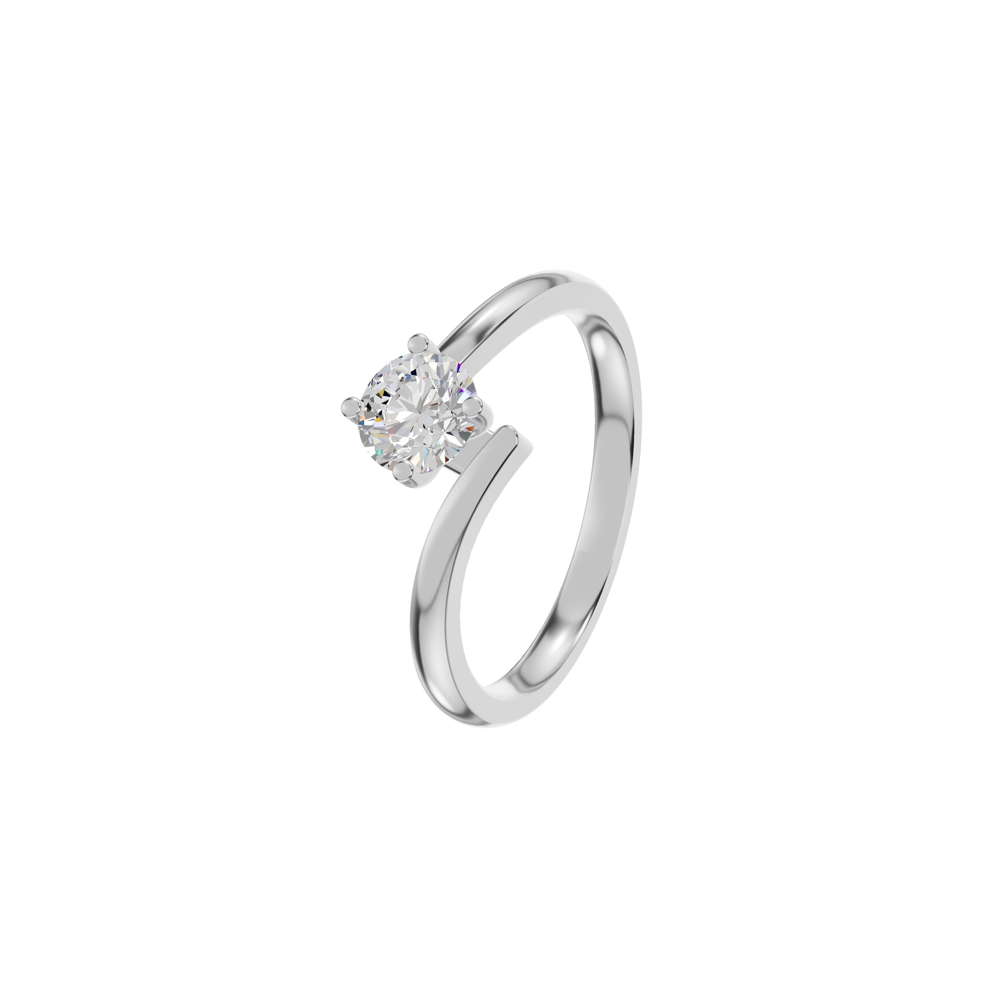 DLR002145 18 KT / White Gold / 18