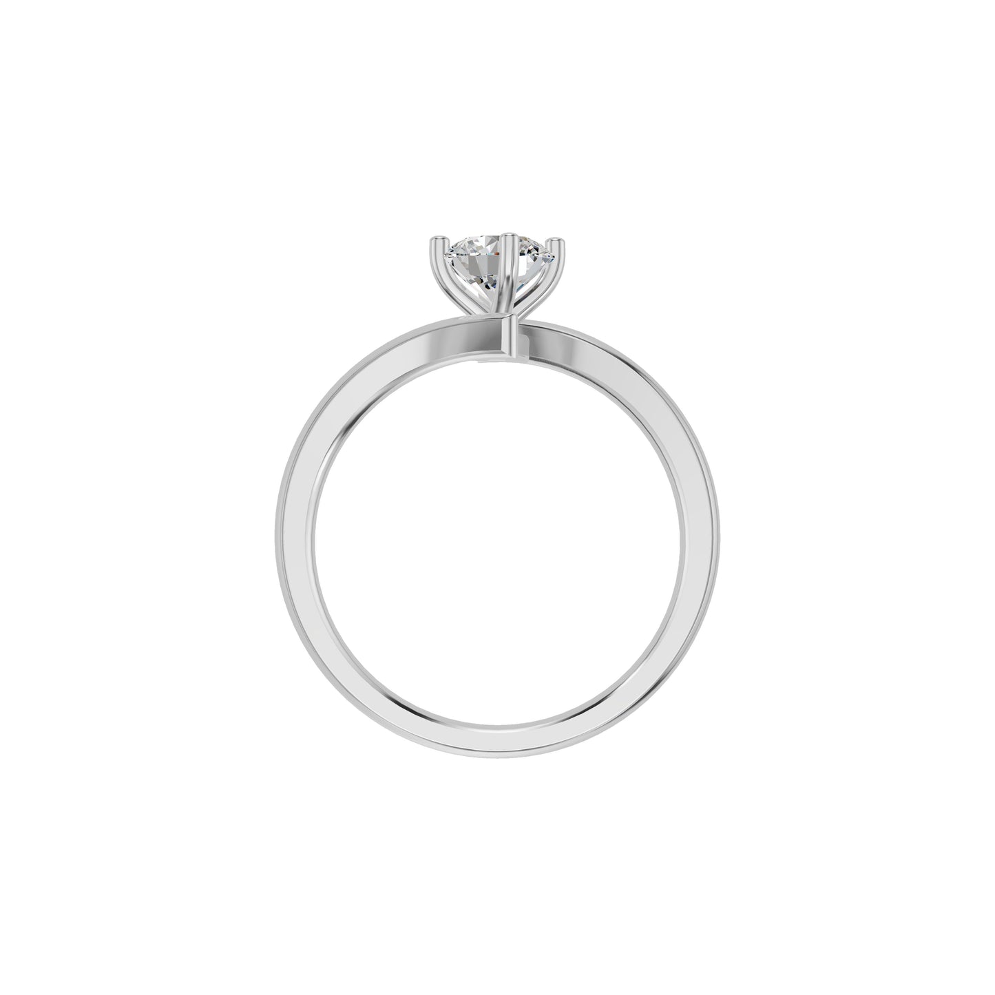 DLR002145 18 KT / White Gold / 18