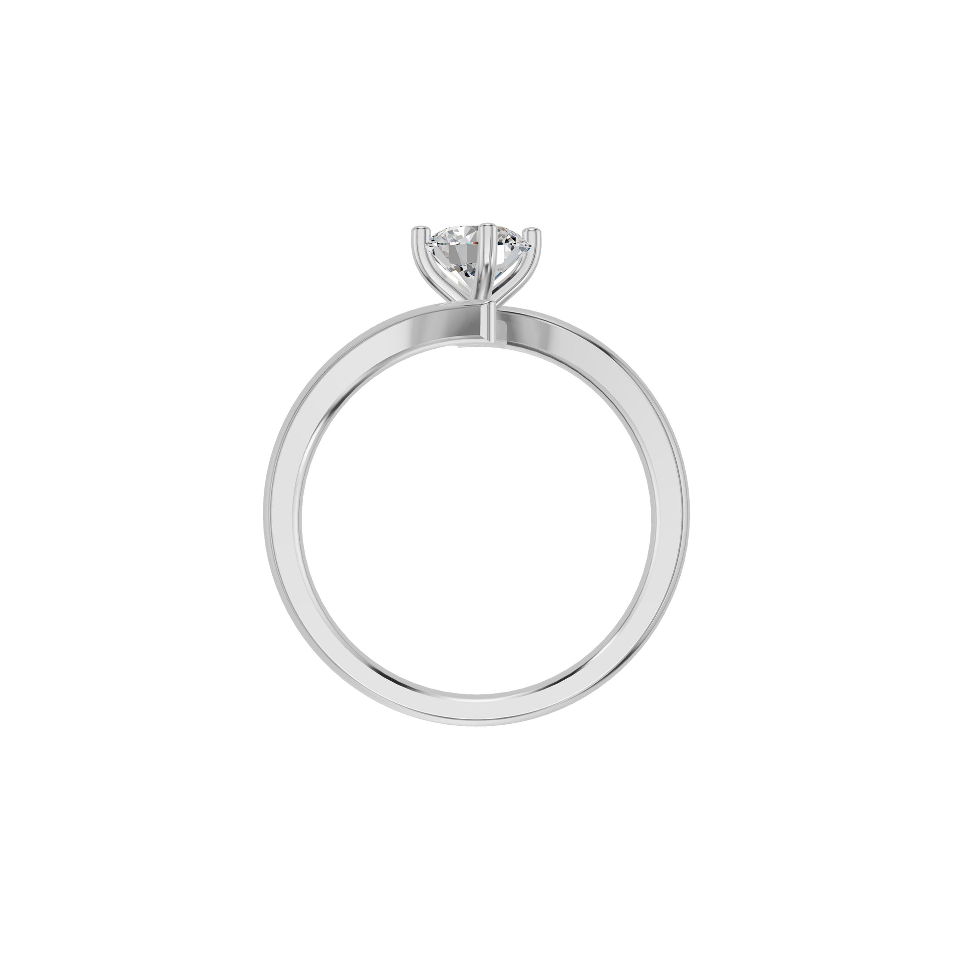 DLR002145 18 KT / White Gold / 18