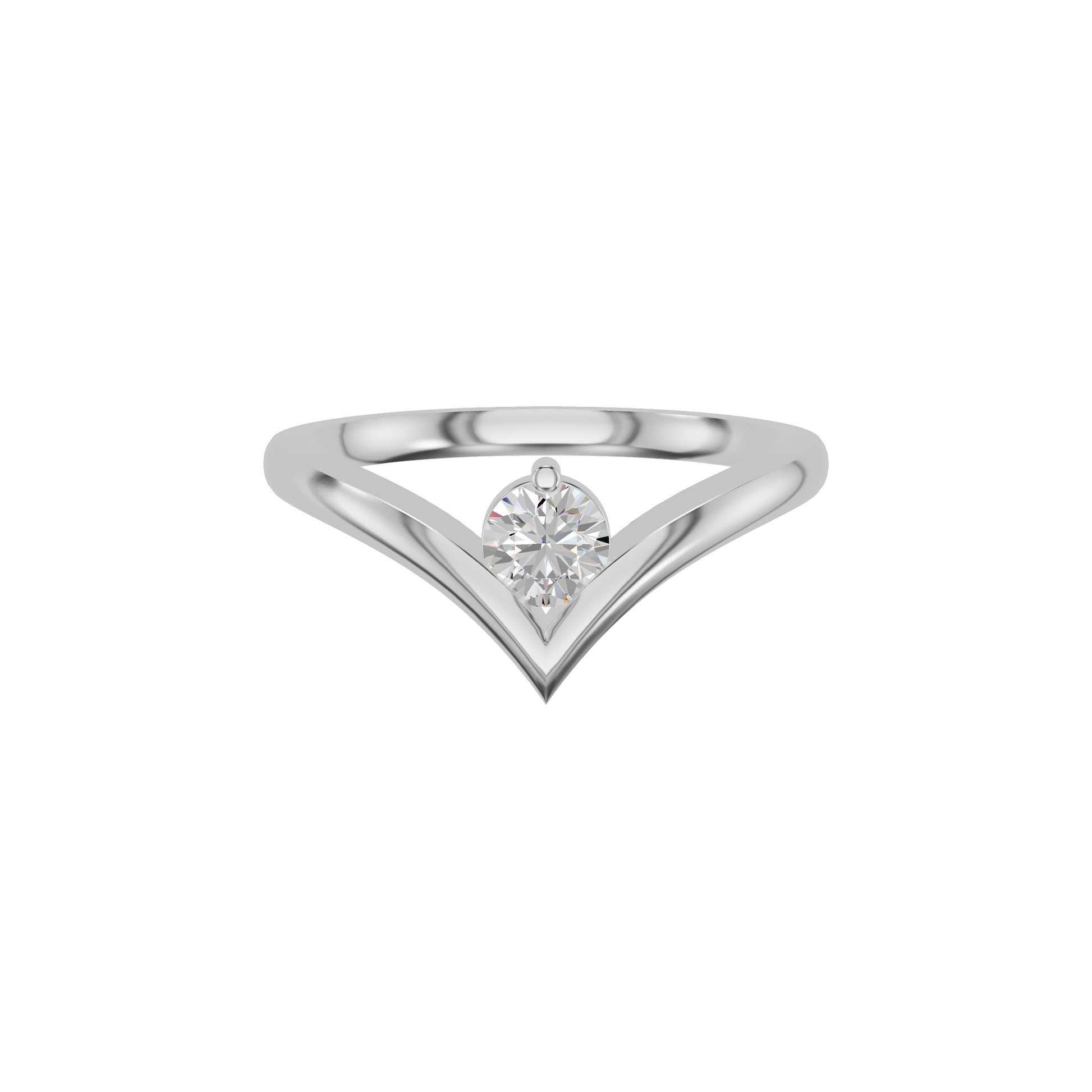 DLR002146 18 KT / White Gold / 18