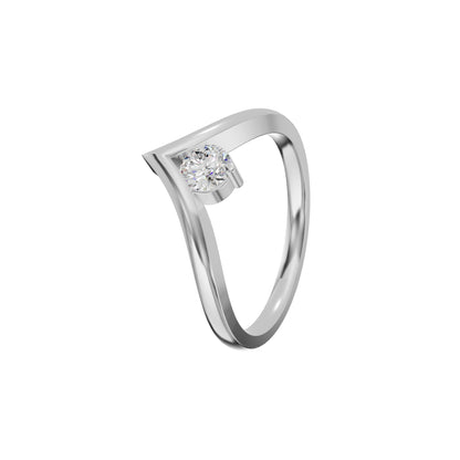 DLR002146 18 KT / White Gold / 18