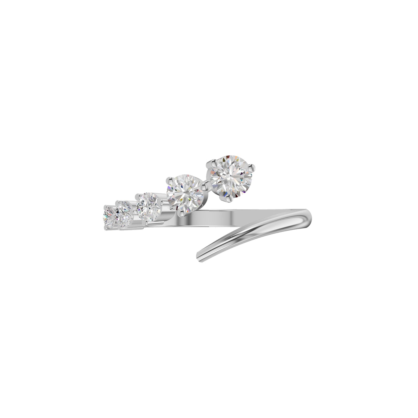 DLR002147 18 KT / White Gold / 18