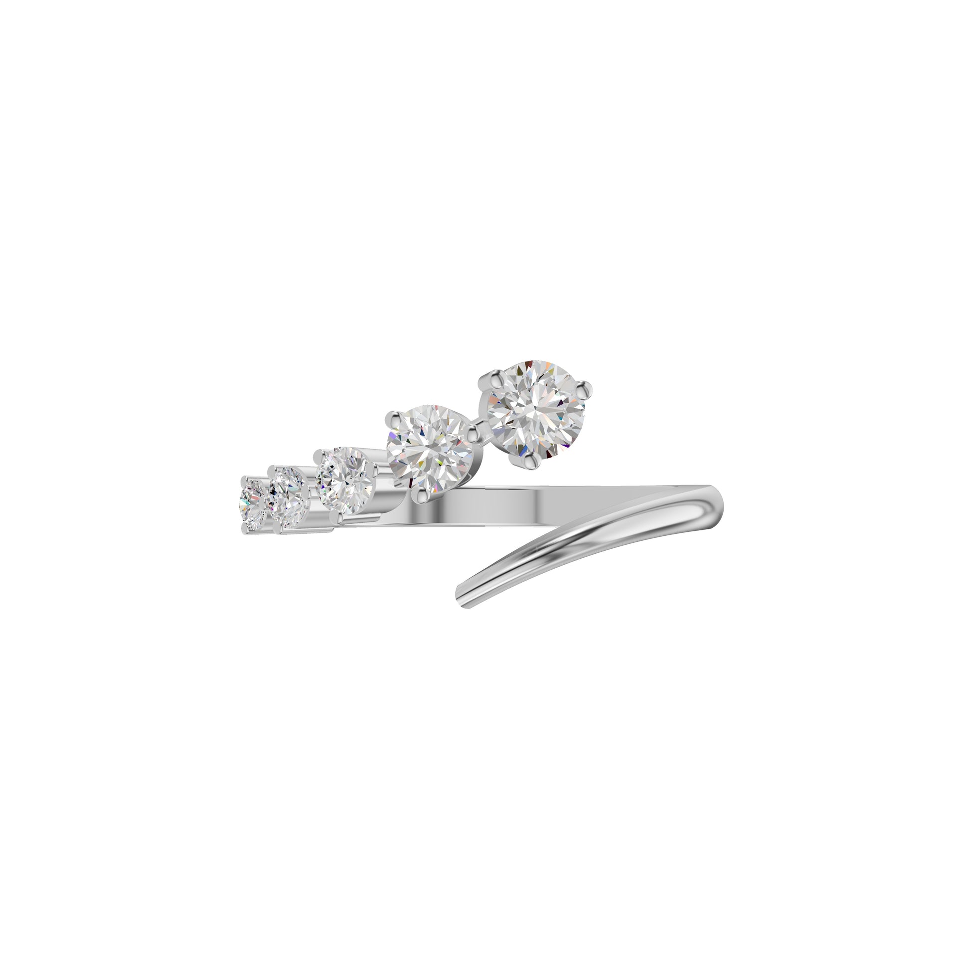 DLR002147 18 KT / White Gold / 18