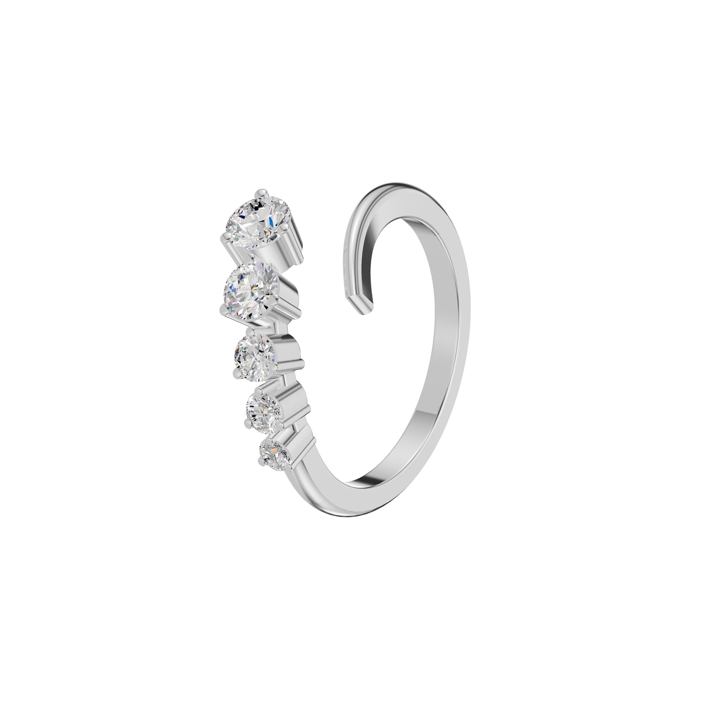 DLR002147 18 KT / White Gold / 18