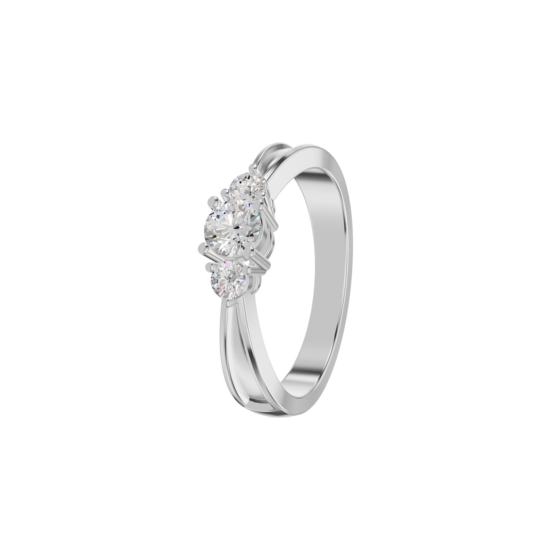 DLR002148 18 KT / White Gold / 18