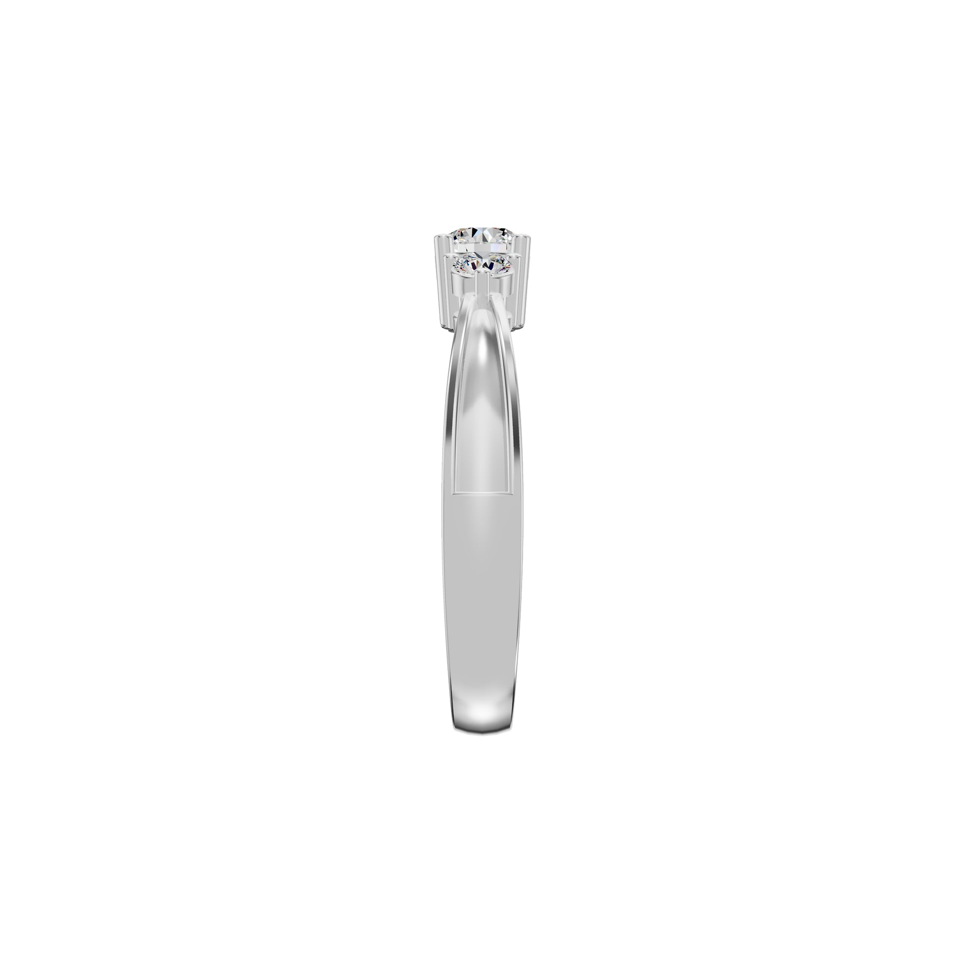 DLR002148 18 KT / White Gold / 18