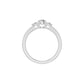 DLR002148 18 KT / White Gold / 18