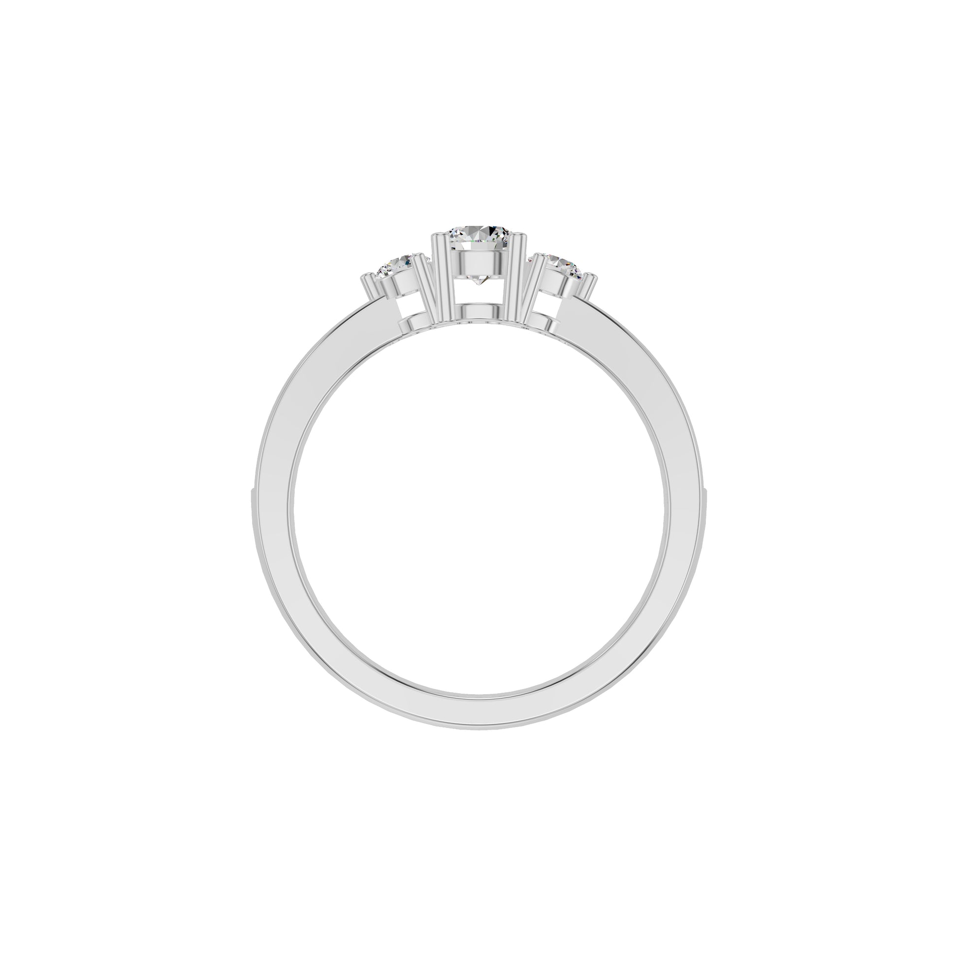 DLR002148 18 KT / White Gold / 18