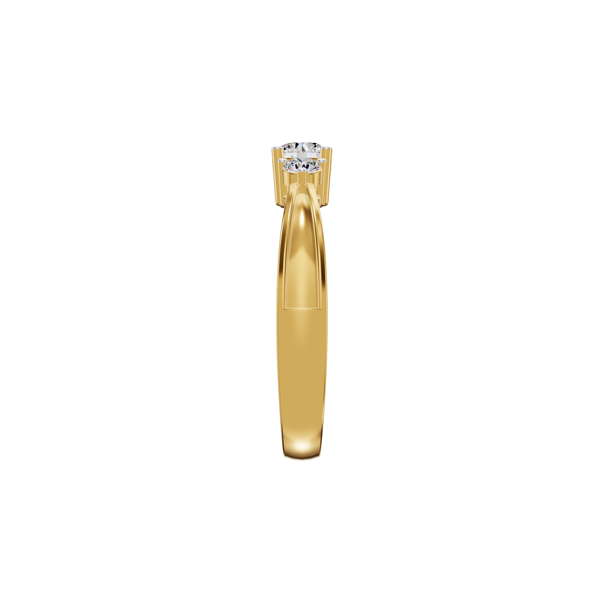 DLR002148 18 KT / Yellow Gold / 18