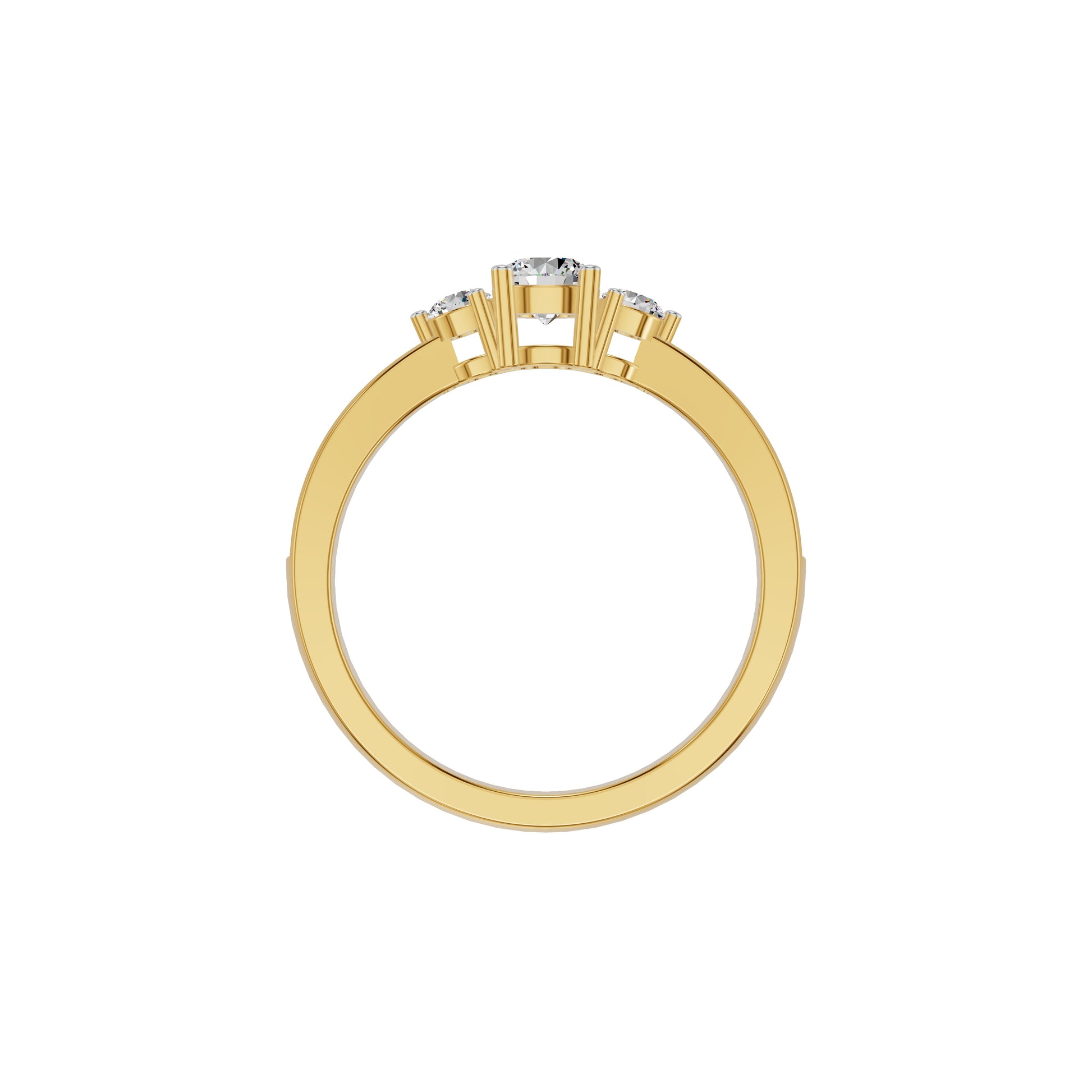 DLR002148 18 KT / Yellow Gold / 18
