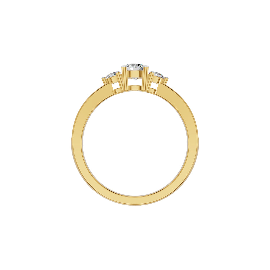 DLR002148 18 KT / Yellow Gold / 18