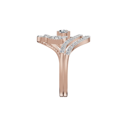 Divine Spark Diamond Ring 18 KT / Rose Gold / 18