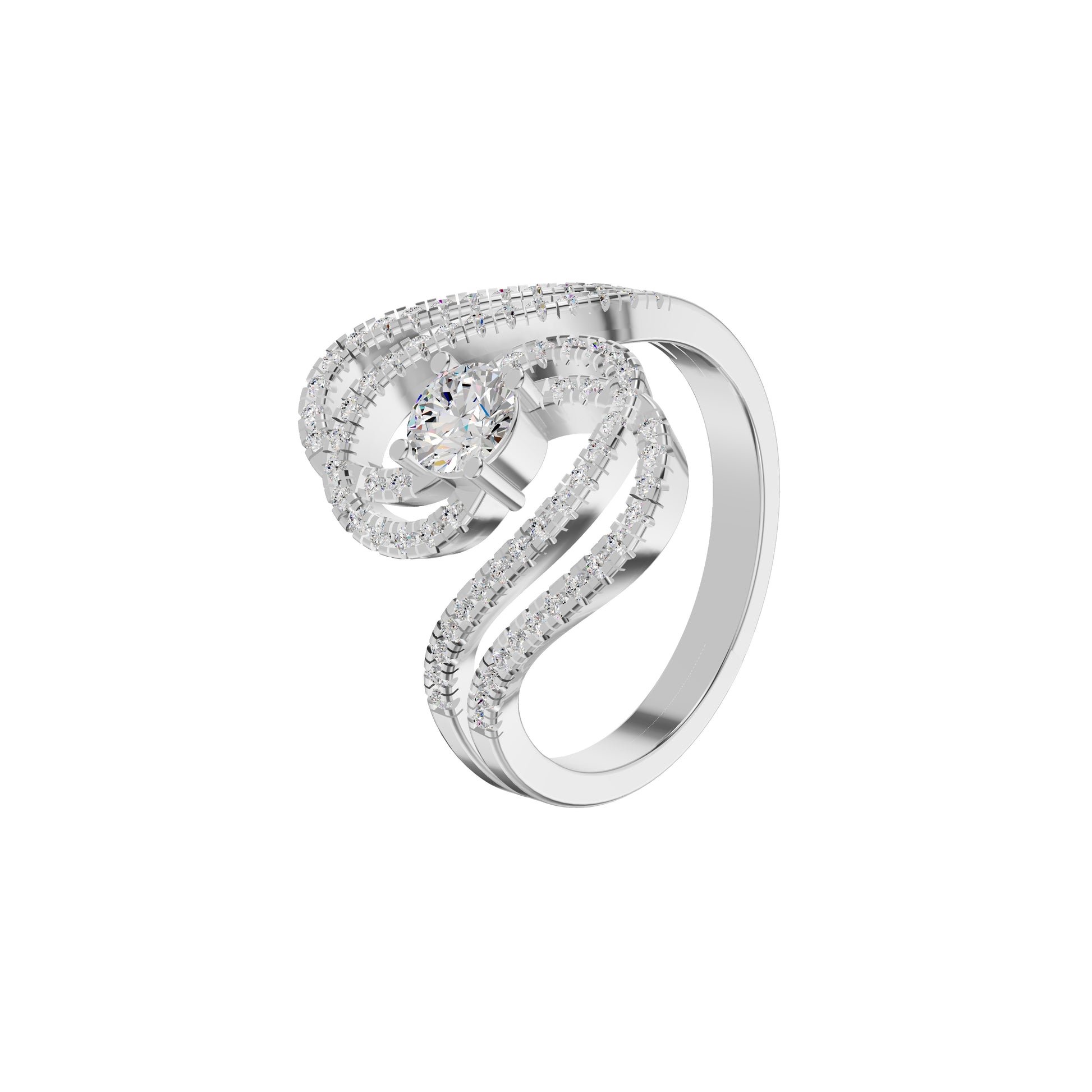 DLR002149 18 KT / White Gold / 18