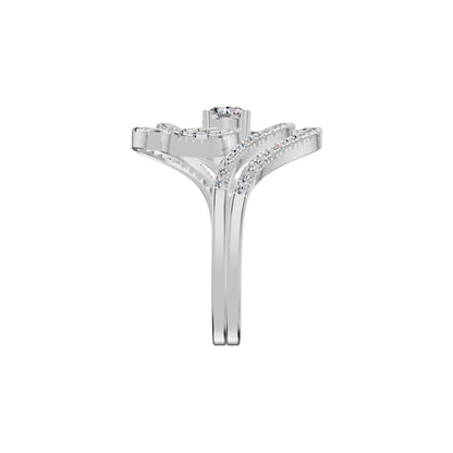 Divine Spark Diamond Ring 18 KT / White Gold / 18