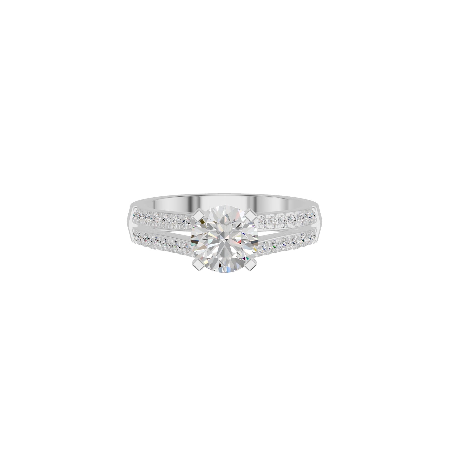 DLR002152 18 KT / White Gold / 18