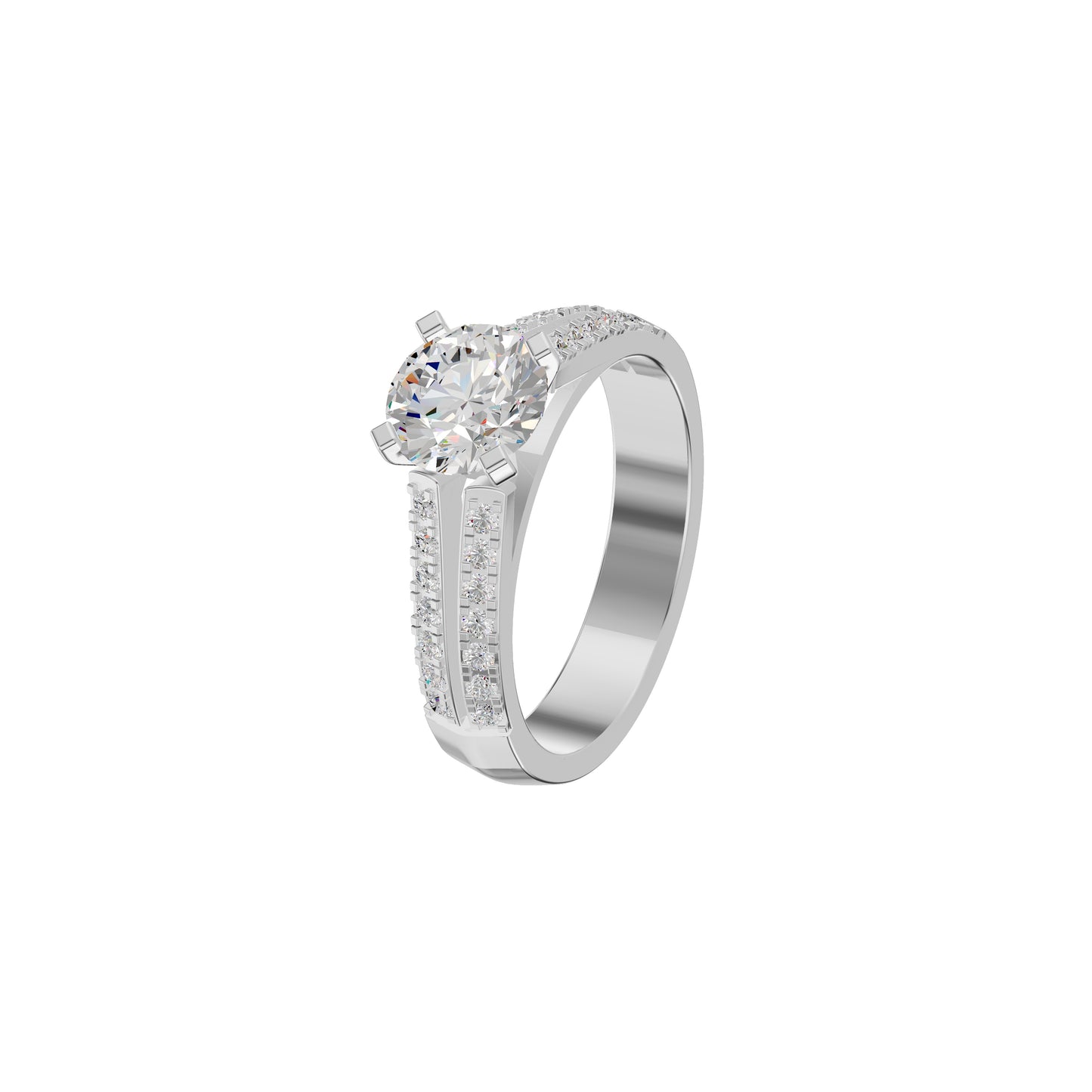 DLR002152 18 KT / White Gold / 18