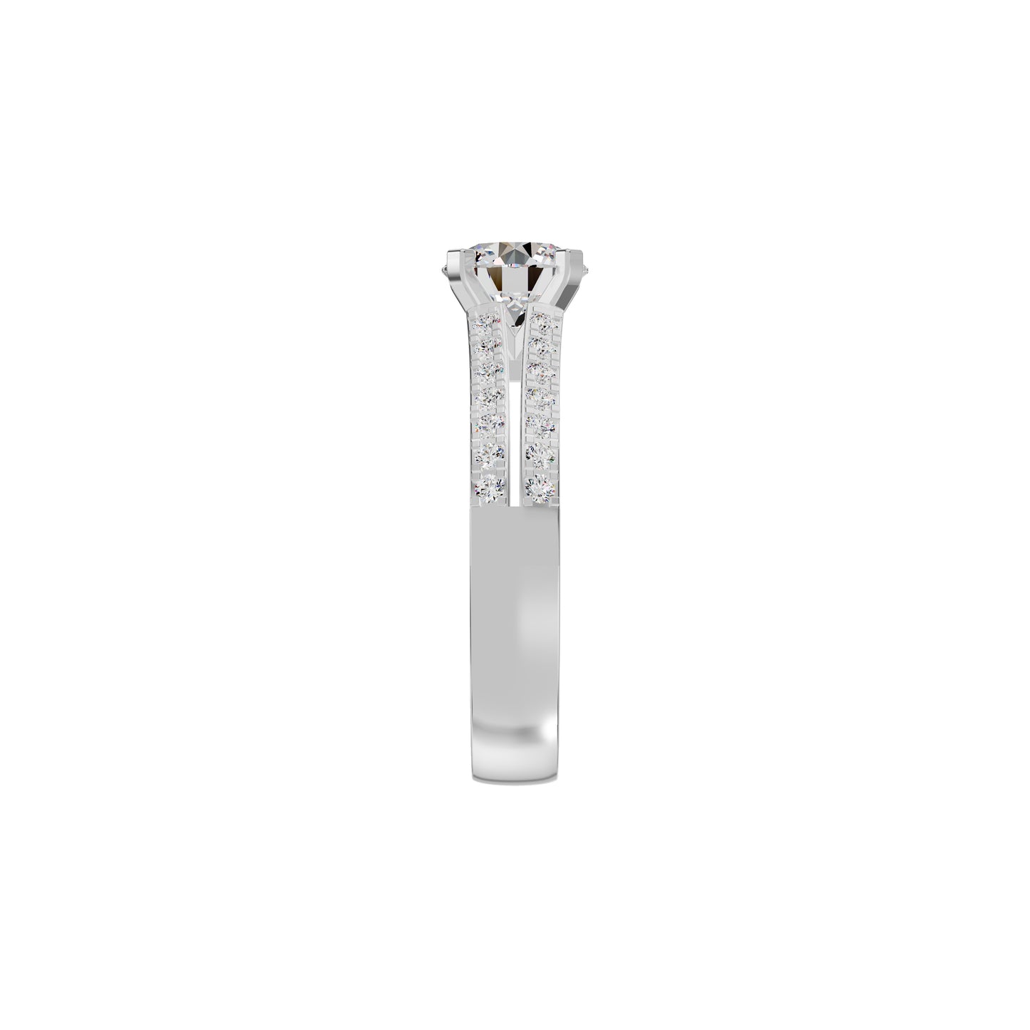 DLR002152 18 KT / White Gold / 18