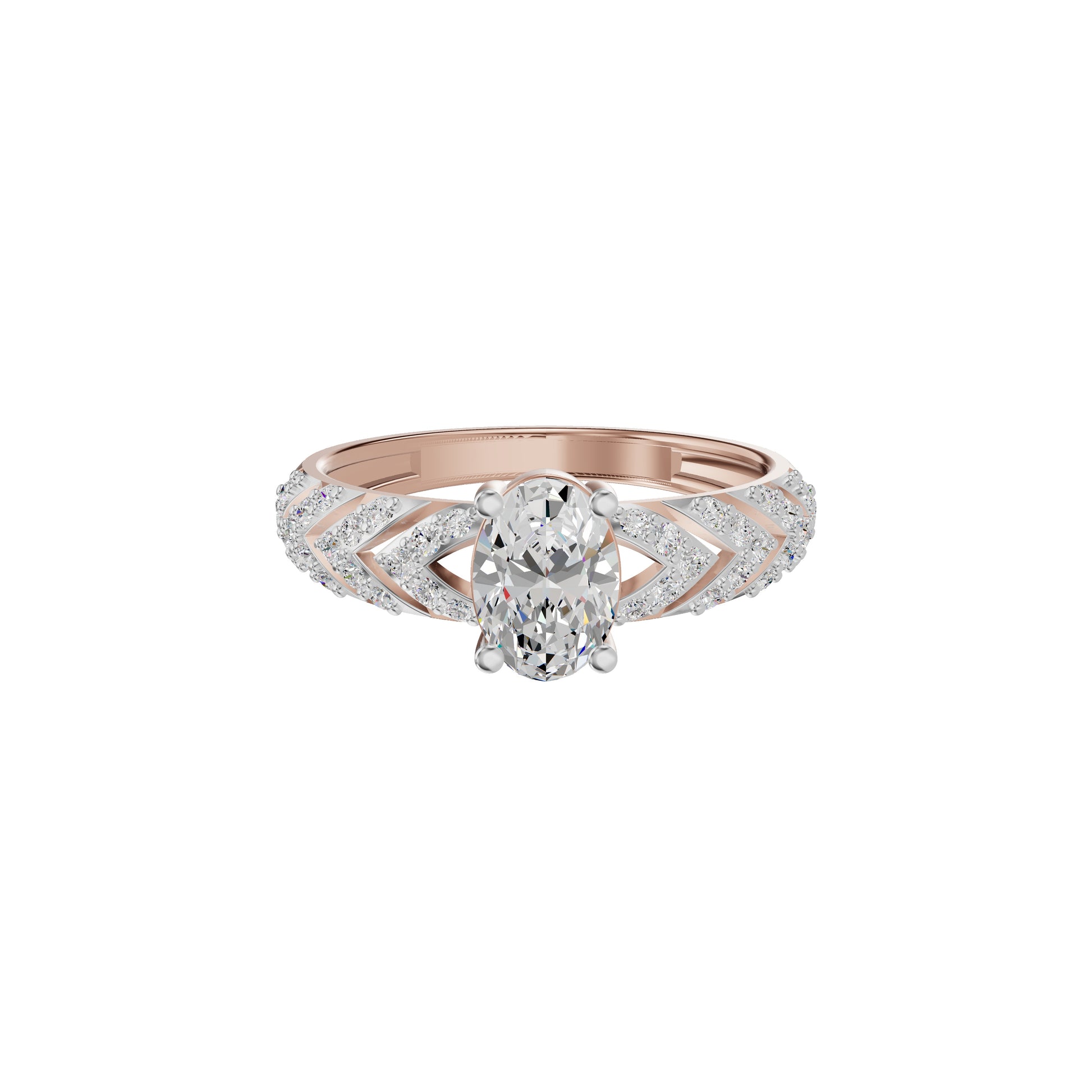 DLR002153 18 KT / Rose Gold / 18