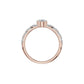DLR002153 18 KT / Rose Gold / 18