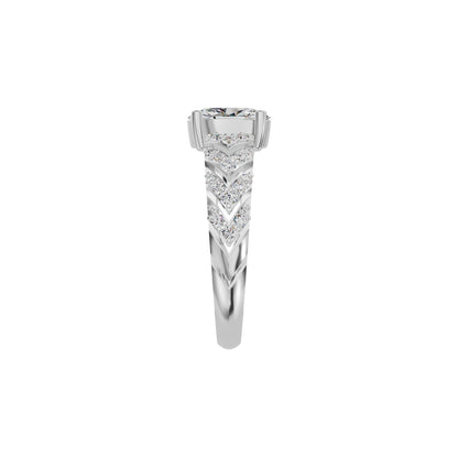 DLR002153 18 KT / White Gold / 18