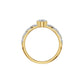 DLR002153 18 KT / Yellow Gold / 18