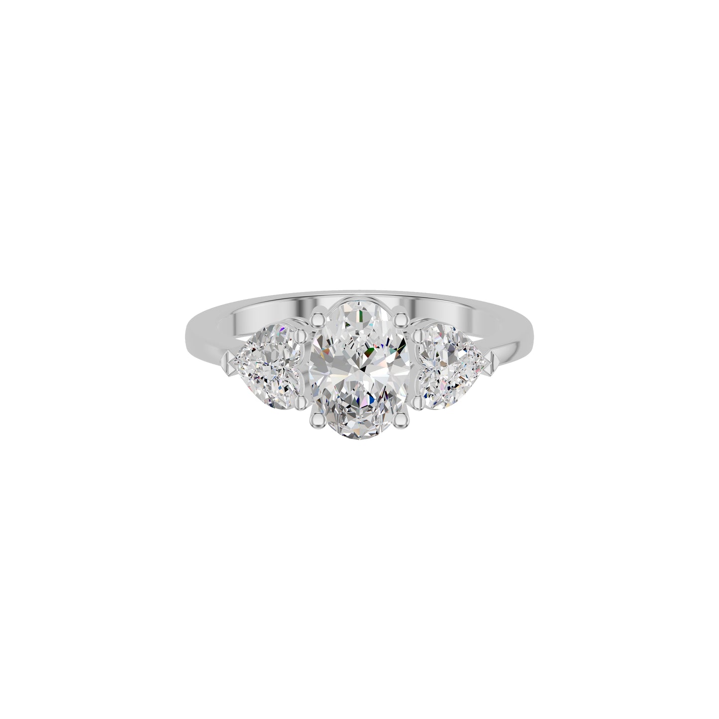 DLR002154 18 KT / White Gold / 18